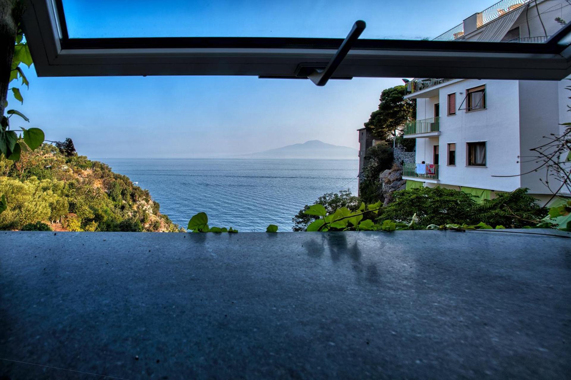 Sea view room window Accessible only by stairs