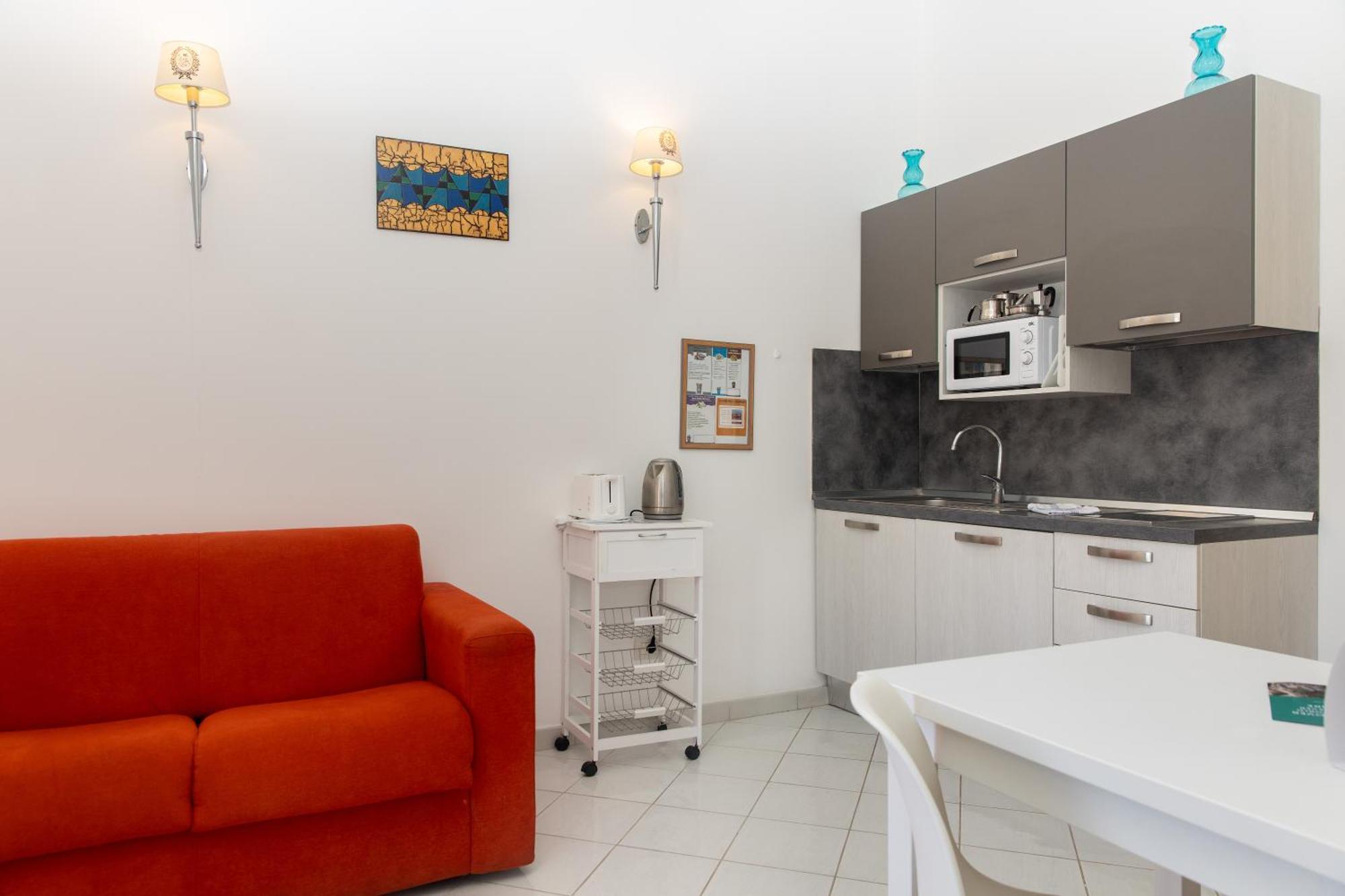 One-Bedroom Apartment Balcony