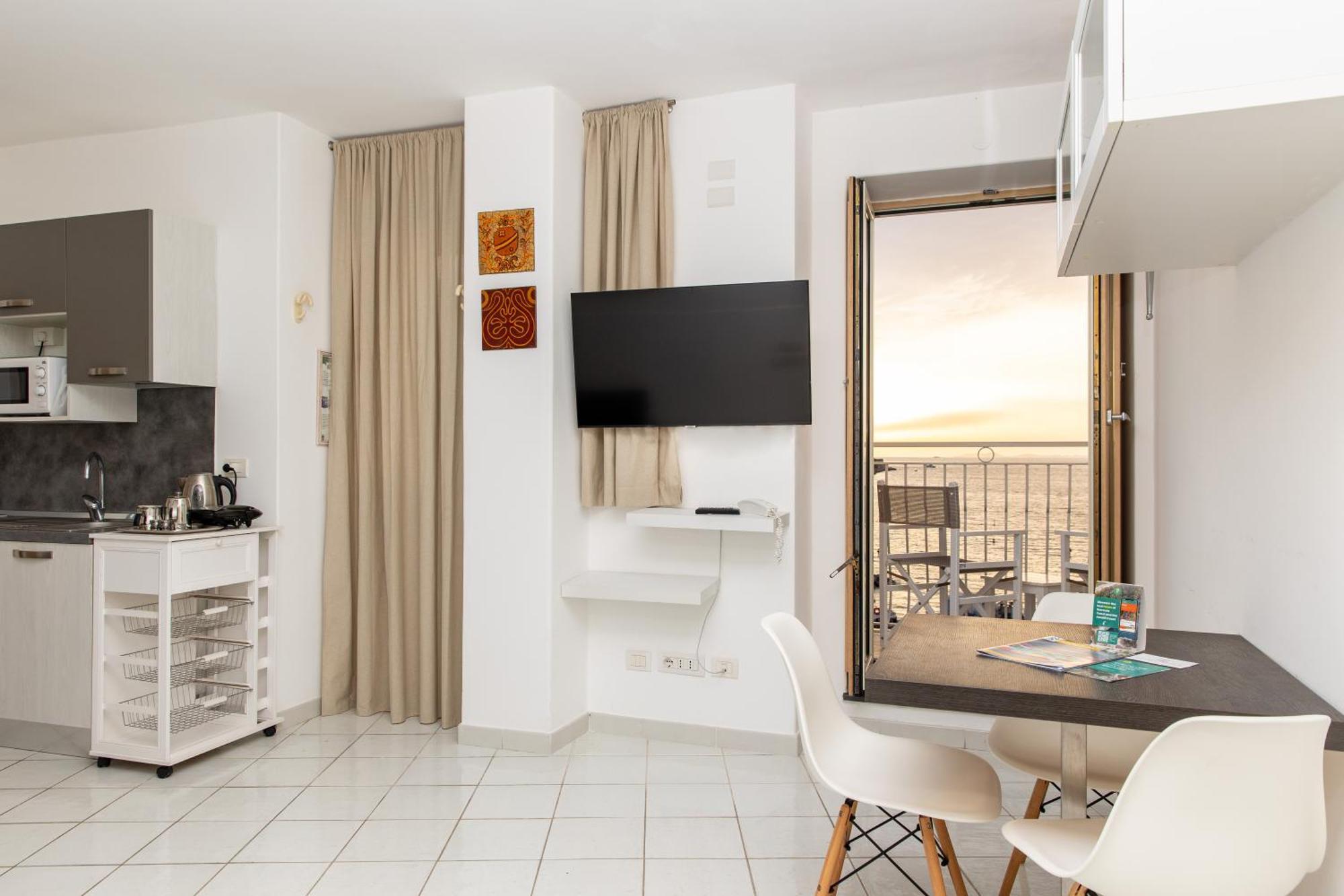 One-Bedroom Apartment Balcony
