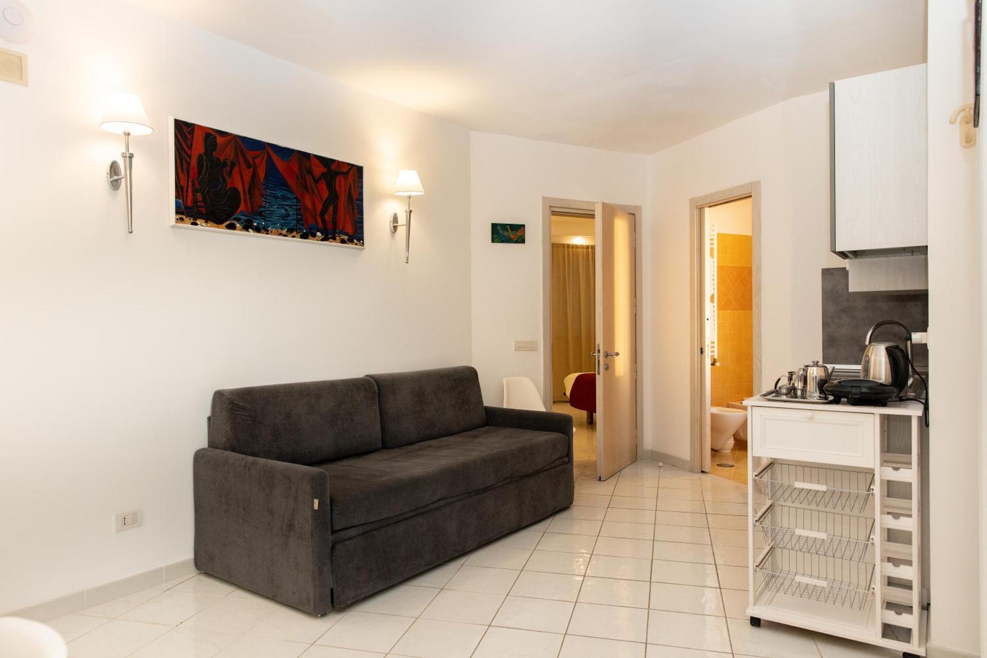 One-Bedroom Apartment Balcony