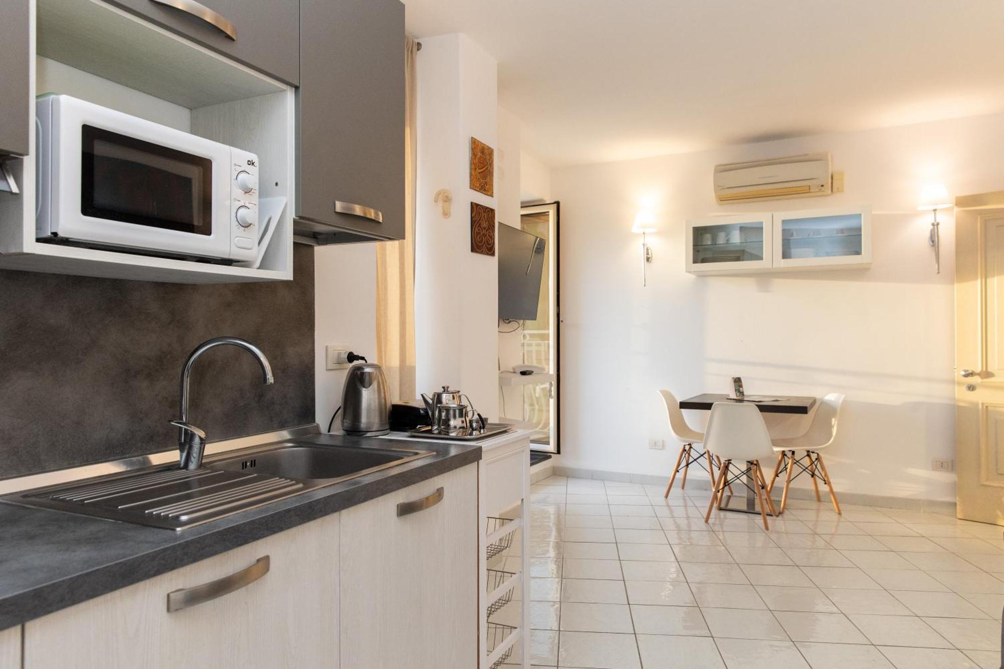 One-Bedroom Apartment Balcony